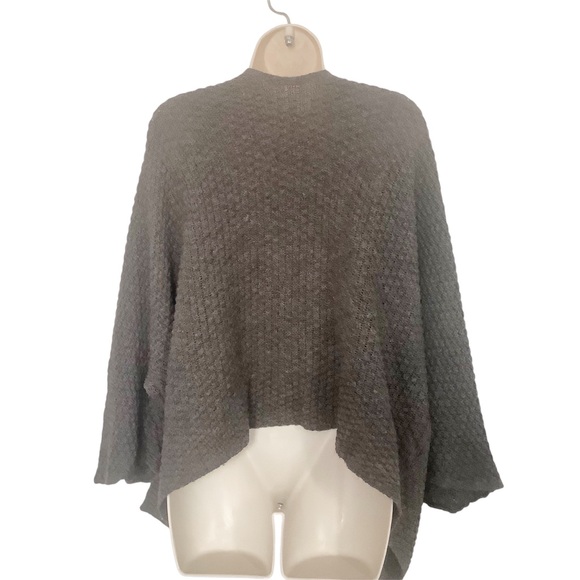 Brandy Melville Open Front Wool Blend Cardigan Sweater One Size Asymmetrical - Picture 4 of 9